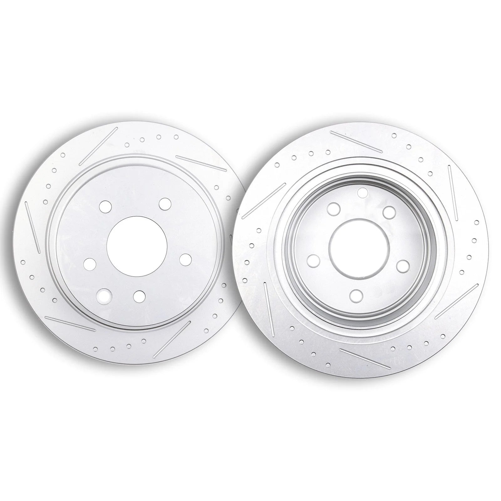 296mm Front 291mm Rear Drilled Rotors Brake Pads for 2007 - 2013 Nissan Altima KOEEP [3]