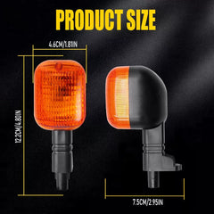 2PCS Amber Rear Turn Signal For BMW F650 Funduro 1996-2003/F650 ST 1997-2000 EOA 6B93BC-57 [2]