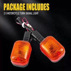 2PCS Amber Rear Turn Signal For BMW F650 Funduro 1996-2003/F650 ST 1997-2000 EOA 6B93BC-57 [3]