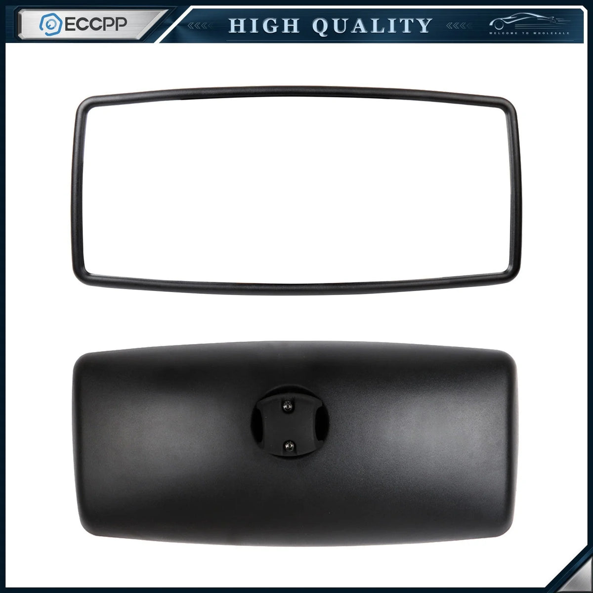 2PCS Black Main Mirrors For 02-18 International Durastar 4200 4300 4400 LH or RH KOEEP [1]