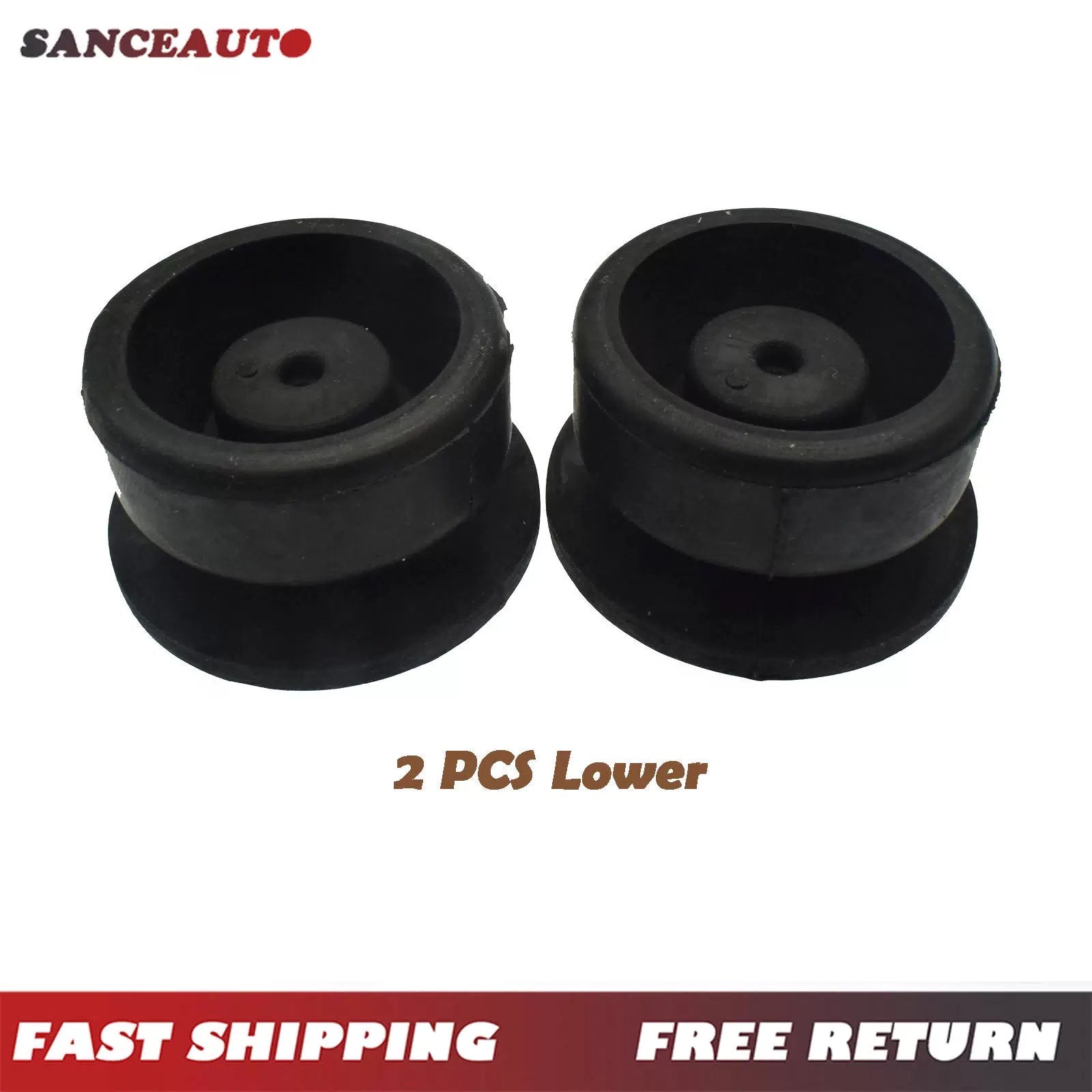 2PCS Bottom Radiator Lower Mount Rubber Cushion Bushing For CRV Civic Accord 6B93BC-57 [1]