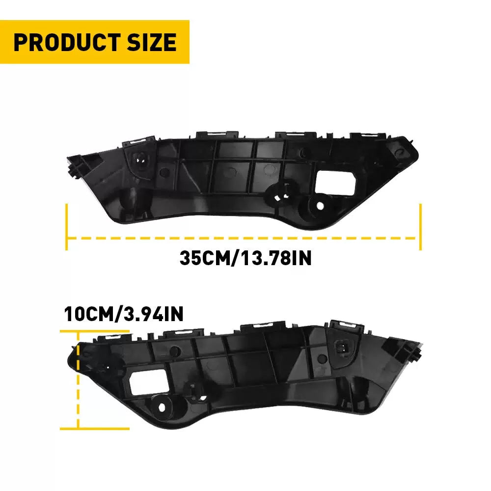 2PCS Bumper Bracket Retainers For 2013-2018 Toyota RAV4 Side Cover Reinforcement 6B93BC-57 [2]