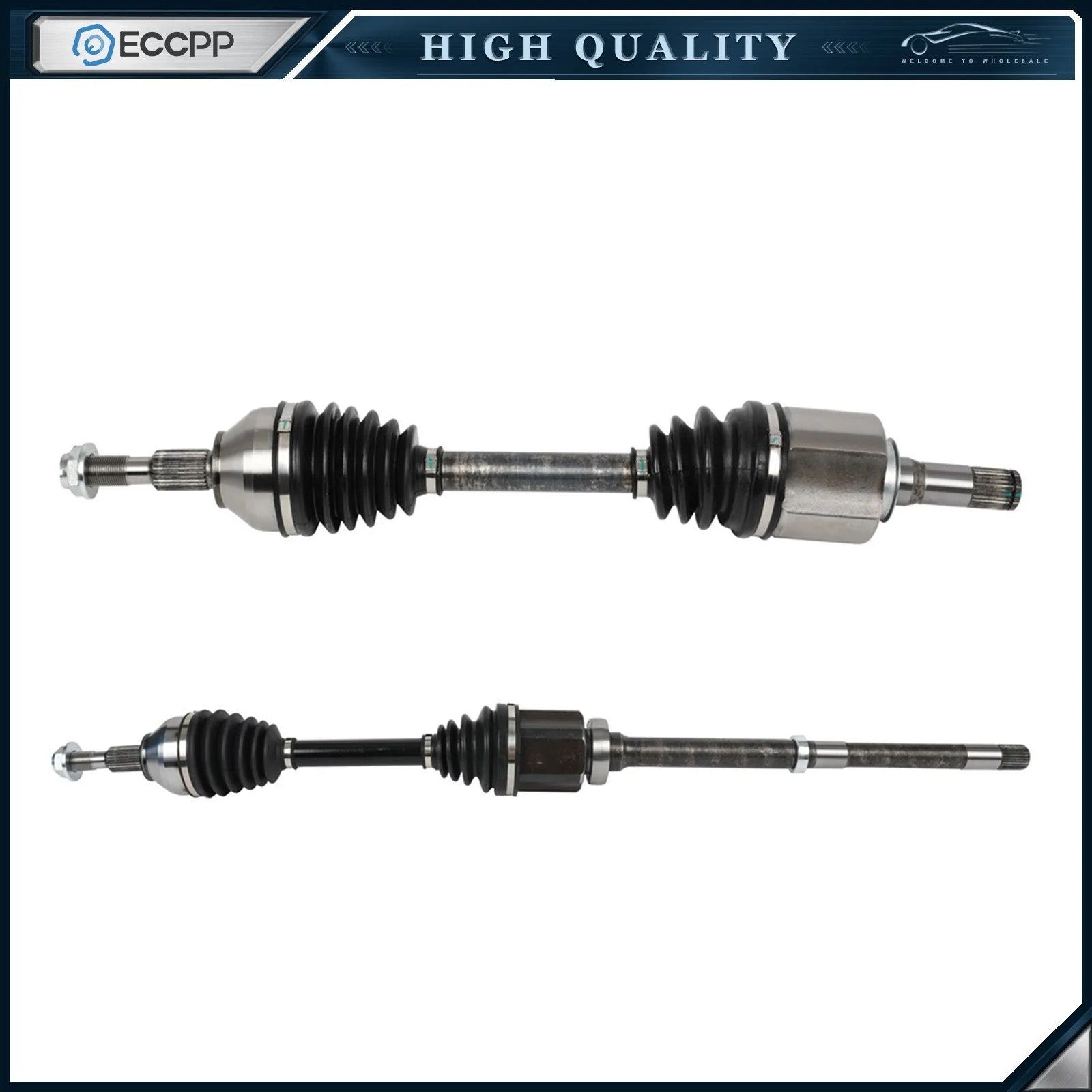 2PCS CV Axles Front AWD for Ford Edge 3.5L 2015-2018 Lincoln MKX 3.7L 2016-2018 KOEEP [1]
