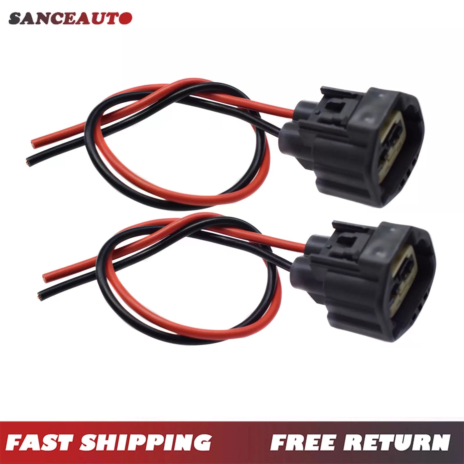 2PCS Cooling Fan Module Sensor Connector For Ford Mercury Lincoln PT1522 WPT-778 6B93BC-57 [1]