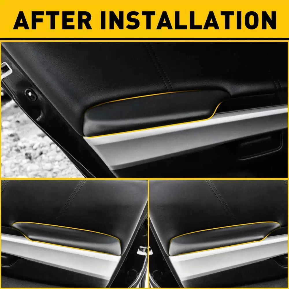 2PCS For Honda Accord 2008 - 2012 Sedan Panel Door Armrest Leather Left & Right 6B93BC-57 [9]