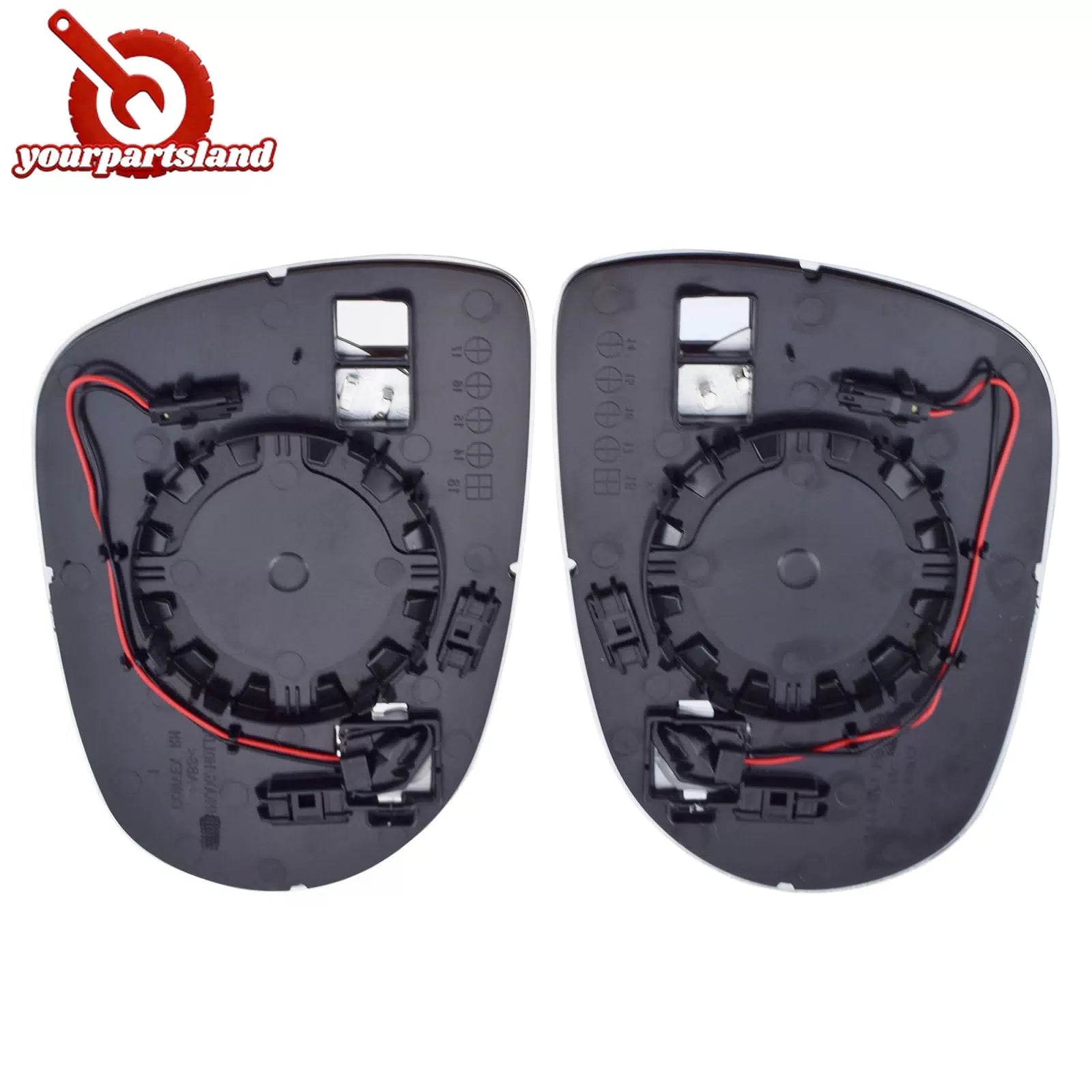 2PCS For KIA Sorento 2016-2020 Left Right Heated Rearview Mirror Glass With BSD 6B93BC-57 [7]