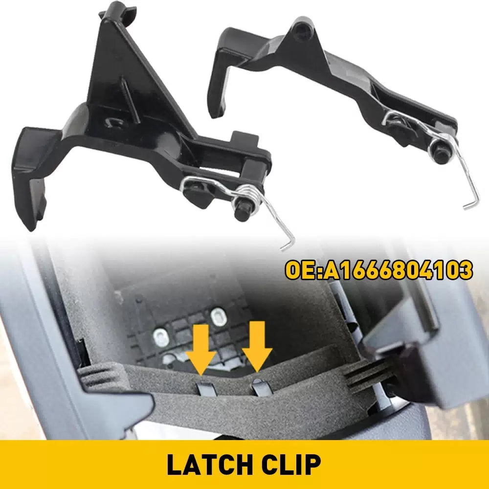 2PCS For Mercedes-Benz W166 W292 X166 GL Center Console Armrest Latch Clip R+L A 6B93BC-57 [11]
