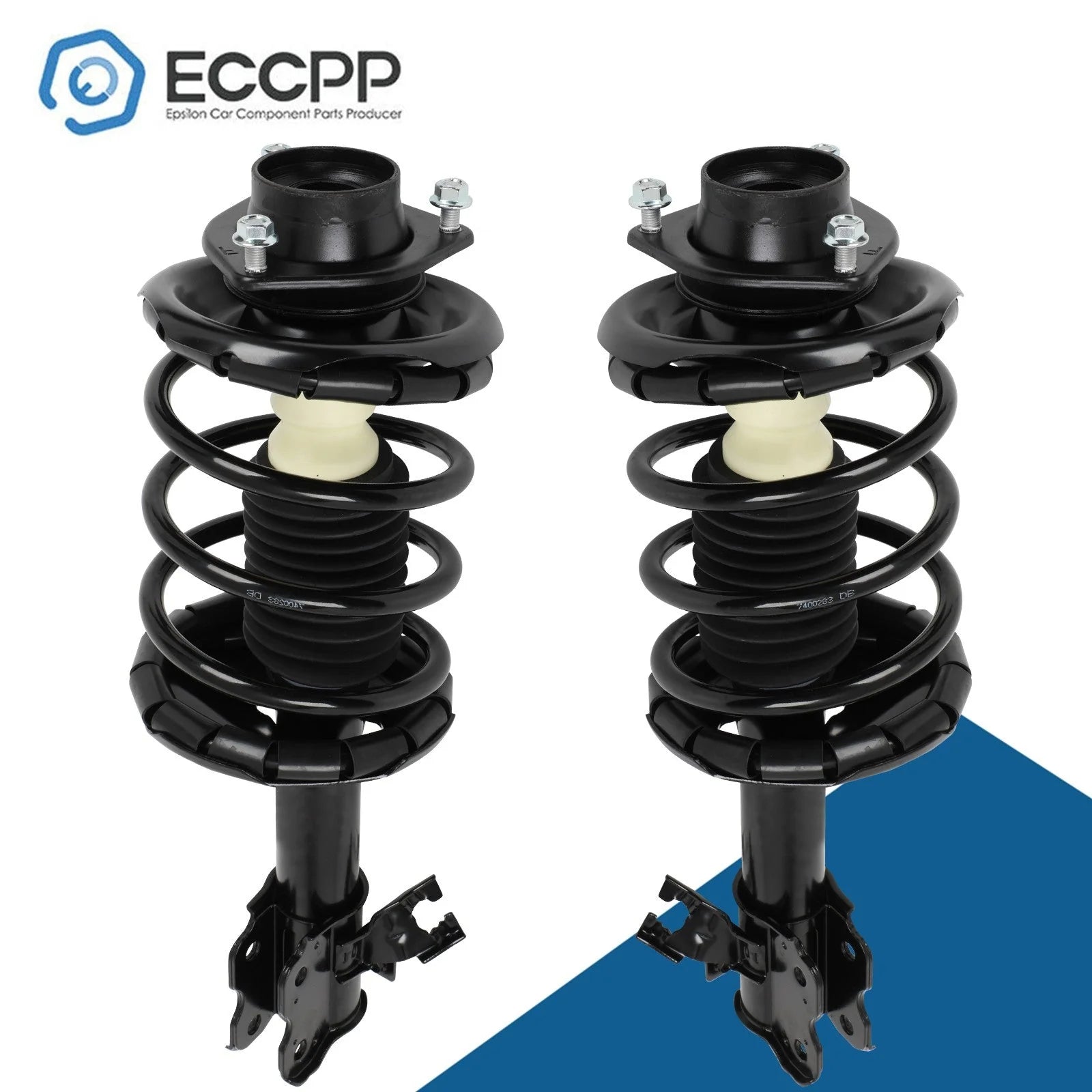 2PCS Front Complete Struts Shocks Coil Springs For 1993-1998 1999 Nissan Altima KOEEP [1]