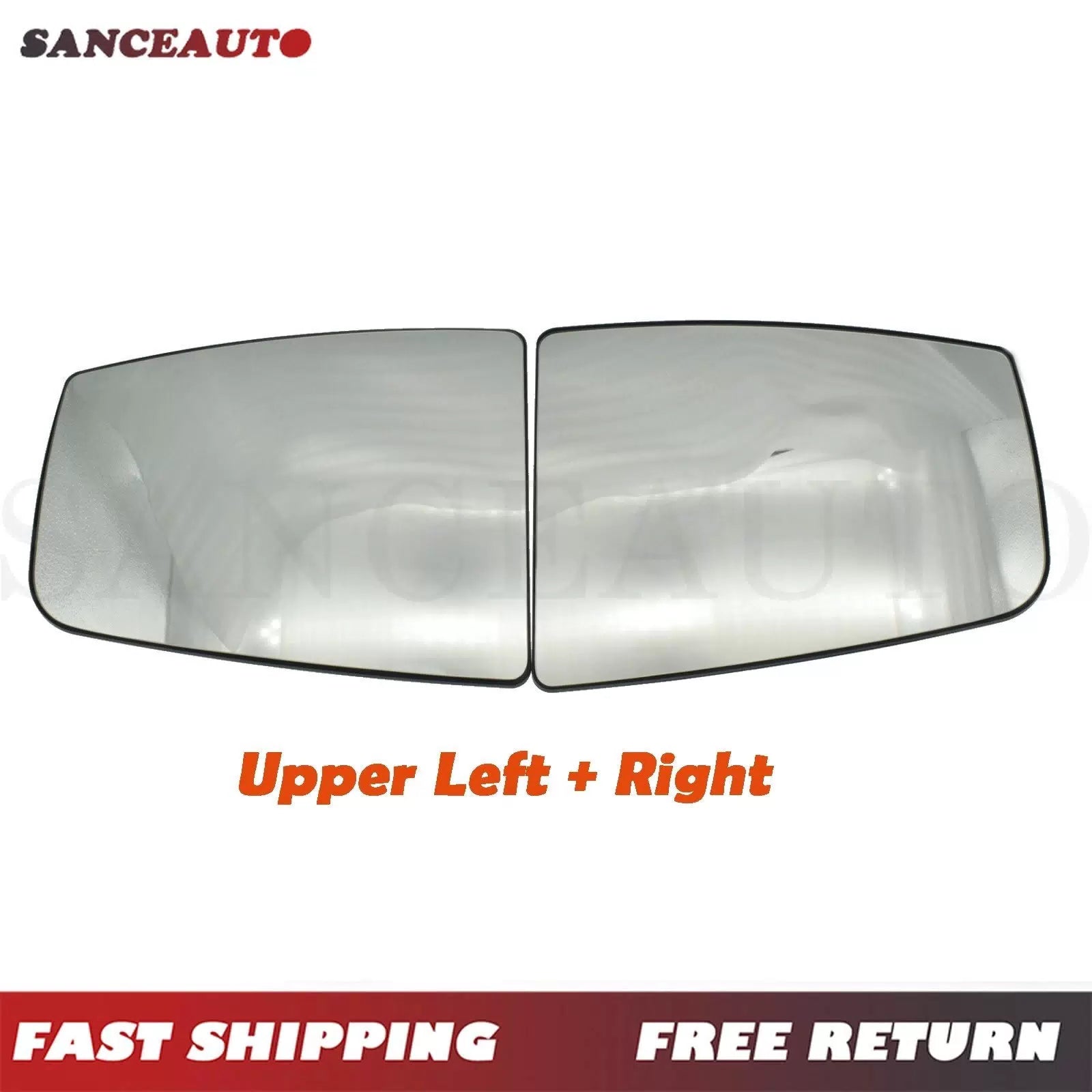 2PCS Heated Mirror Glass Upper Left Right for Ford Transit 150 250 350 2015-2022 6B93BC-57 [1]