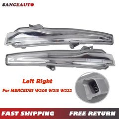 2PCS Mirror Turn Signal Light Left Right For Mercedes X253 W205 W222 W213 W253 6B93BC-57 [1]