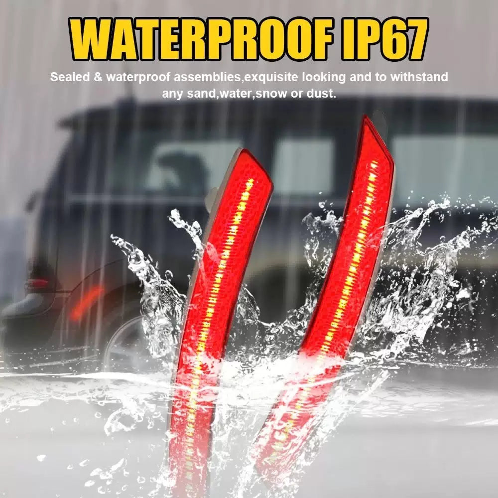 2PCS Side Fender Marker Light Lamp Rear Left Right for Mini Cooper 2007-2016 EOA 6B93BC-57 [7]