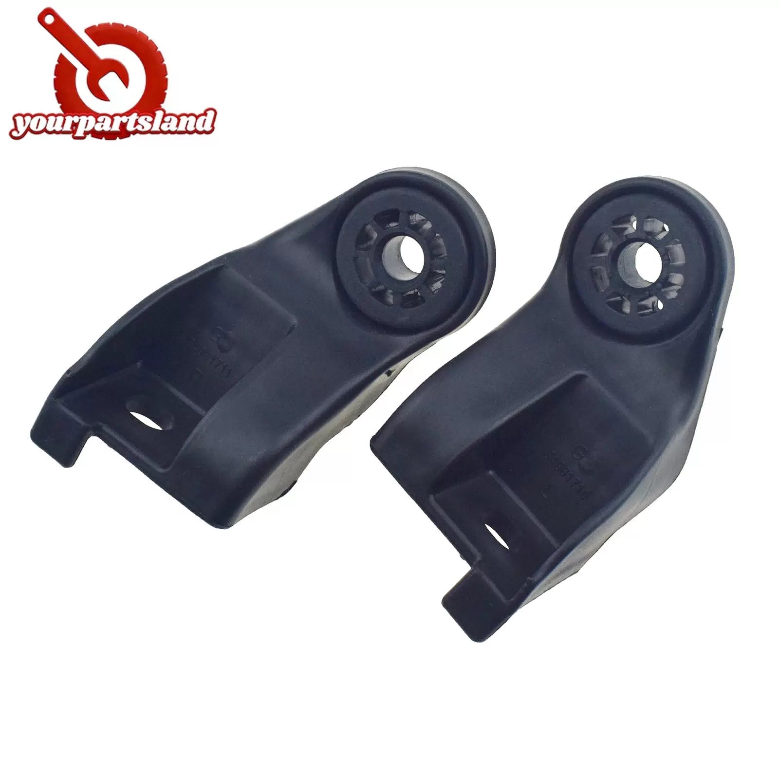 2PCS Upper Radiator Insulator Mount Bracket for Terrain Equinox 18-22 84981711 6B93BC-57 [10]