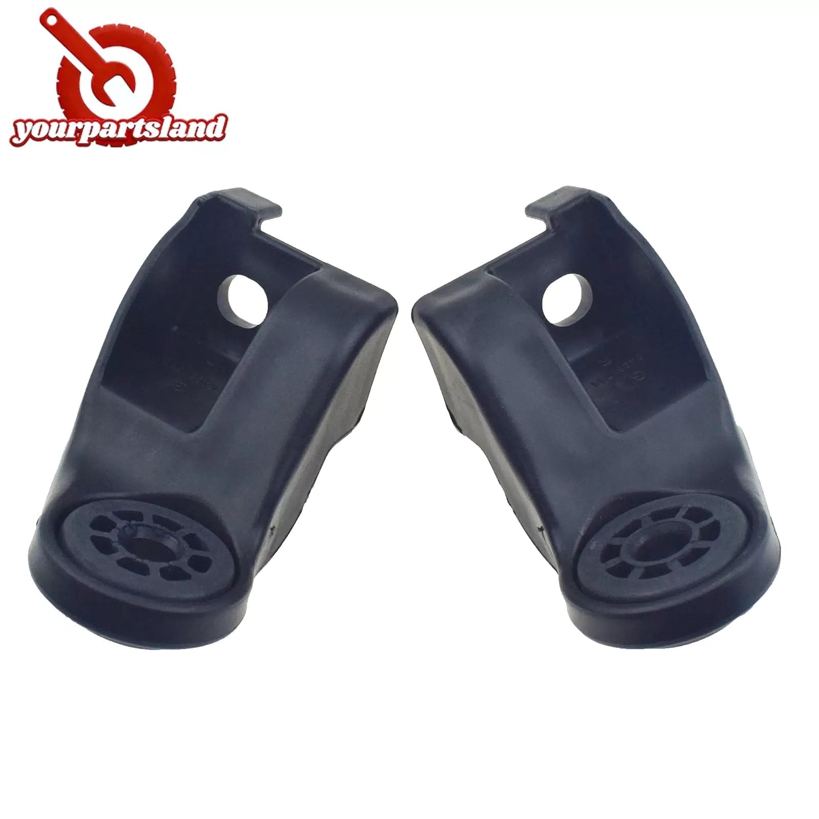 2PCS Upper Radiator Insulator Mount Bracket for Terrain Equinox 18-22 84981711 6B93BC-57 [11]