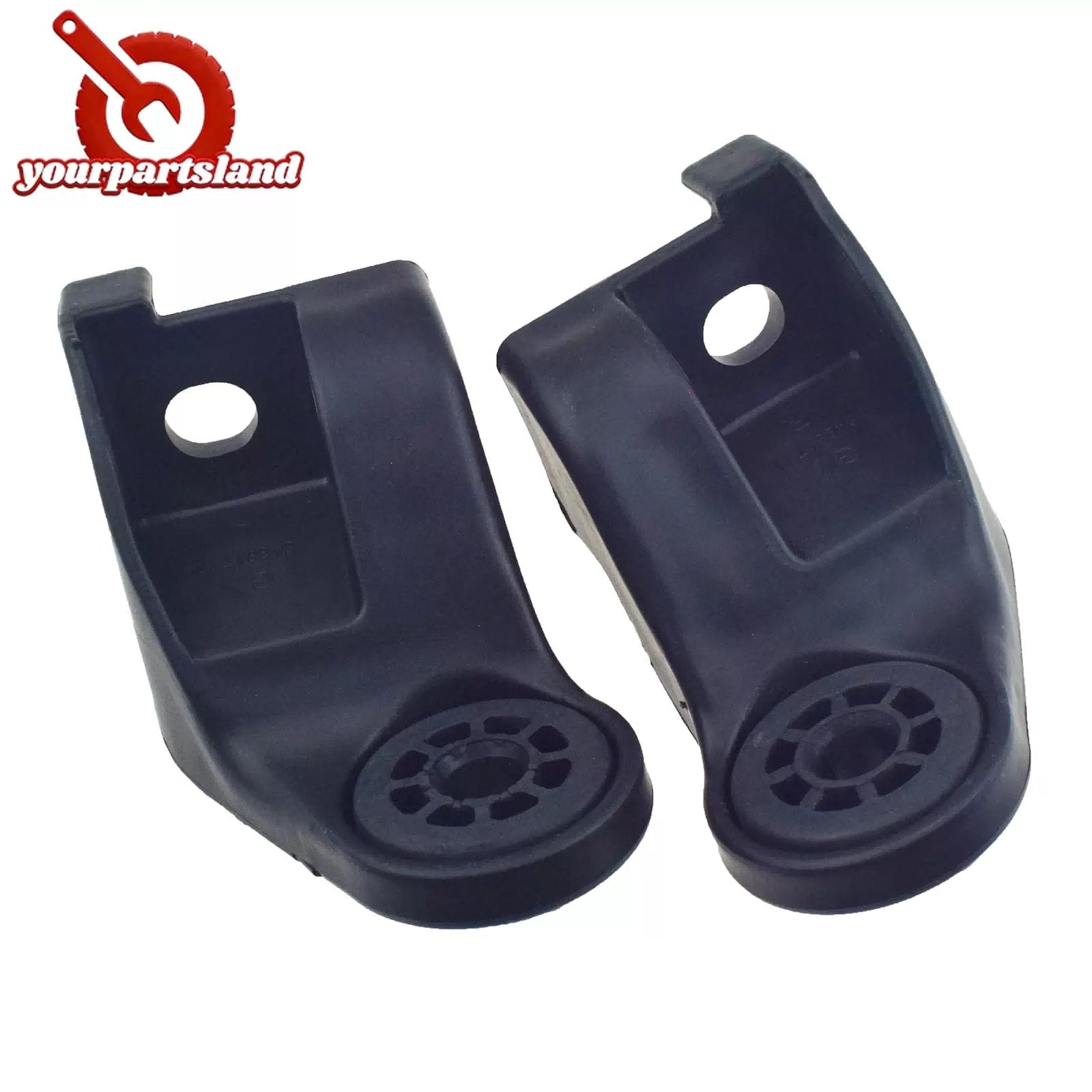 2PCS Upper Radiator Insulator Mount Bracket for Terrain Equinox 18-22 84981711 6B93BC-57 [9]