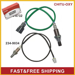 2PCS Upstream+Downstream Oxygen Sensor For Subaru Impreza WRX STI 2.5L H4 Turbo 6B93BC-57 [1]