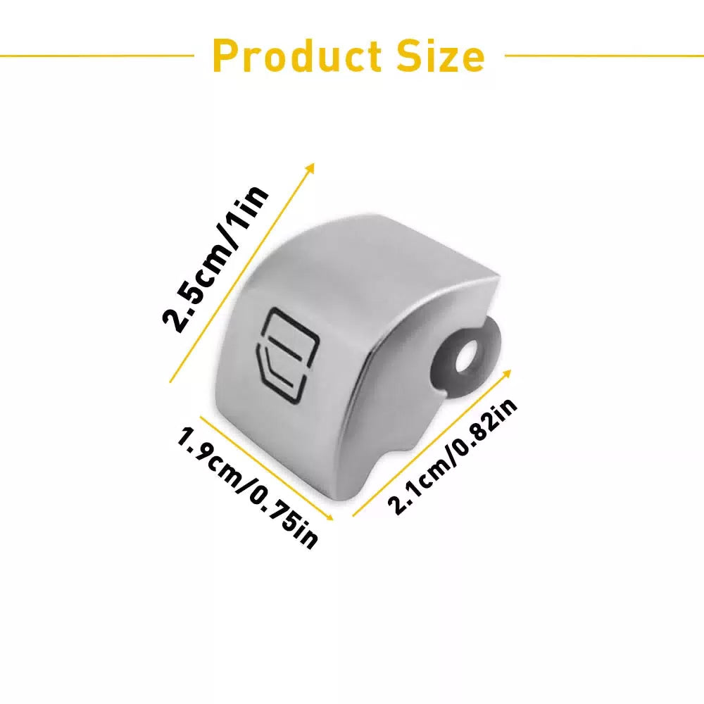 2PCS Window Switch Repiar BUTTONS Caps For Mercedes C300 C63 C350 GLC300 C-Class 6B93BC-57 [2]