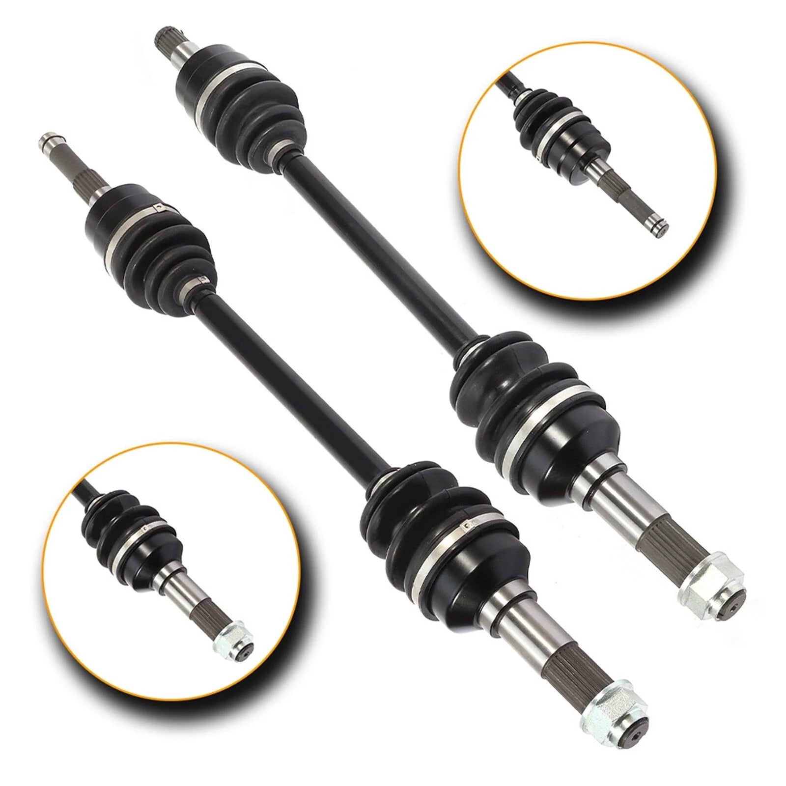 2PC For 2006 2007 Yamaha Rhino 660 Rhino 450 Front Right Left CV Joint Axles KOEEP [10]