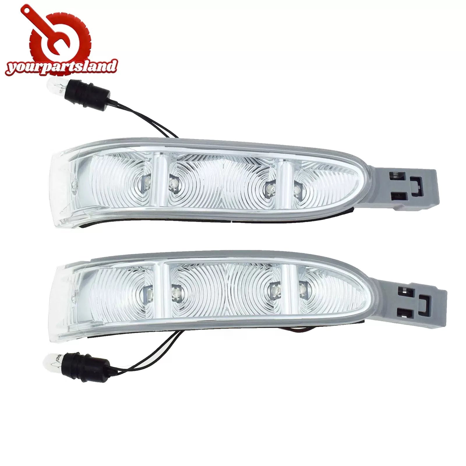 2PC For Mercedes W164 X164 W164 ML GL300 R320 R350 R500 Mirror Turn Signal Light 6B93BC-57 [5]