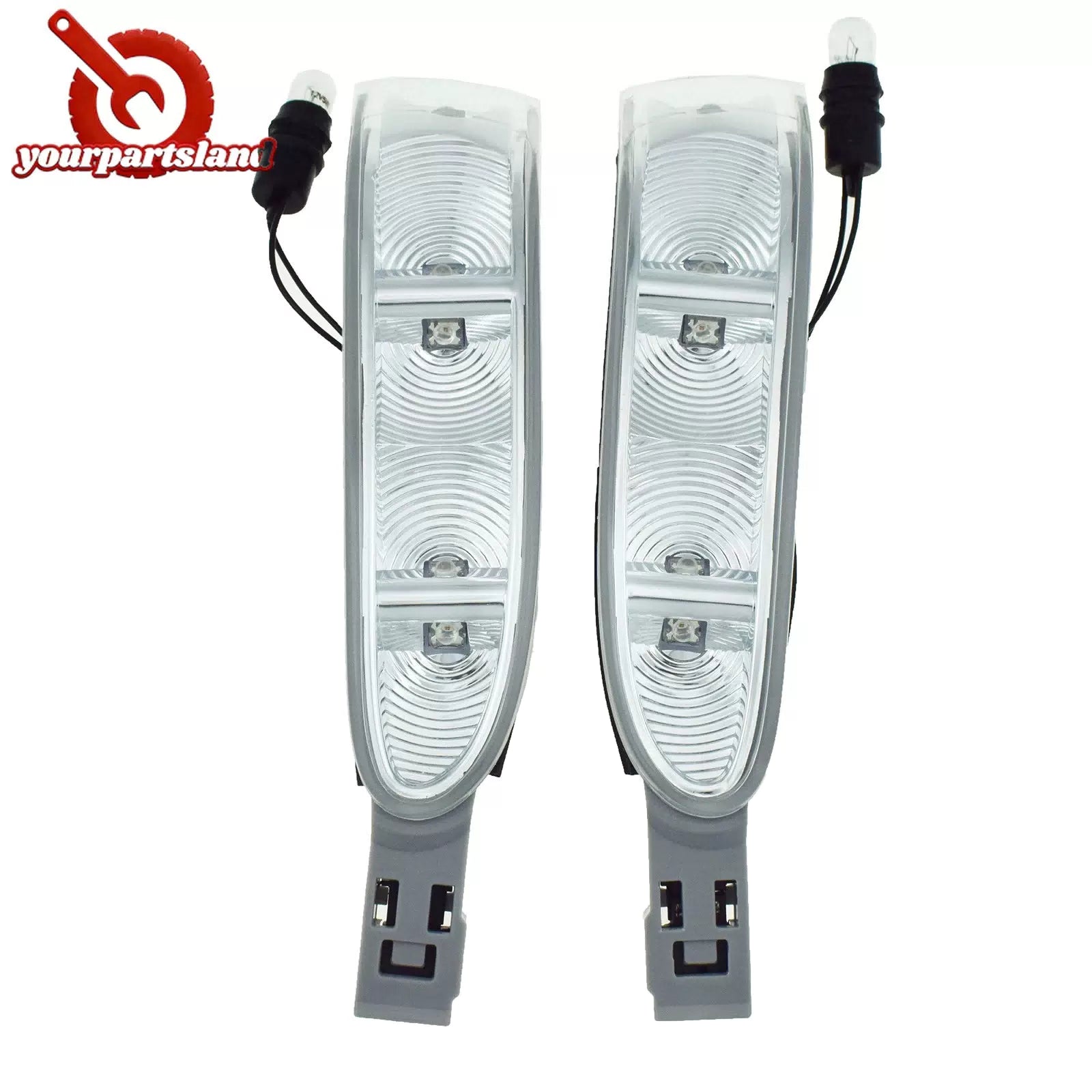 2PC For Mercedes W164 X164 W164 ML GL300 R320 R350 R500 Mirror Turn Signal Light 6B93BC-57 [8]