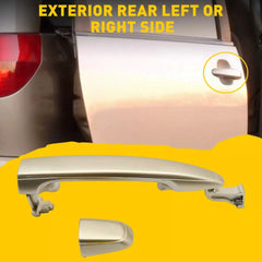 2PC For Toyota Sienna 2004-2010 Gold Shadow Pearl Outside Door Handle Rear L & R 6B93BC-57 [4]