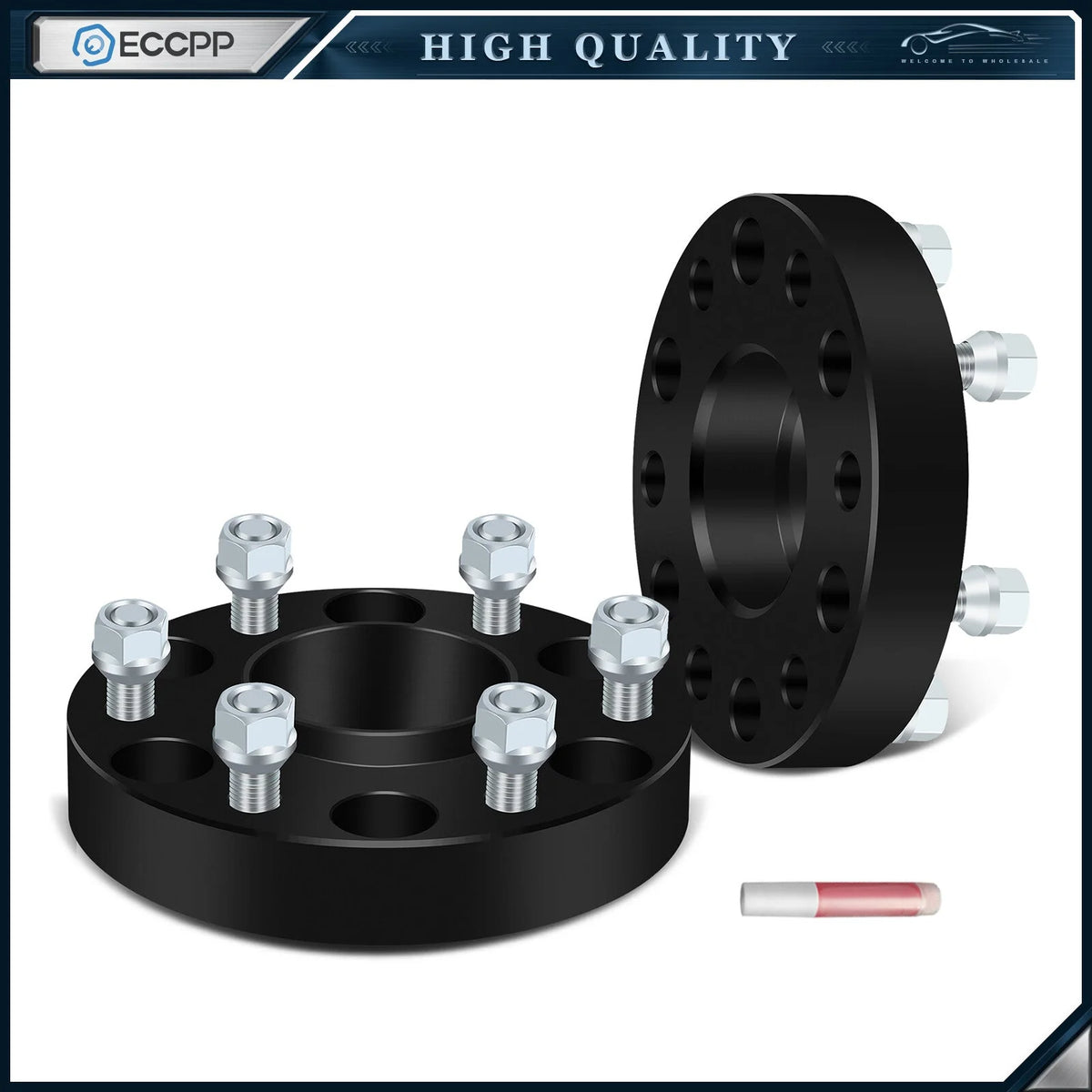 2P 1.25" 6x5.5 Hubcentric Wheel Spacers For Chevy Silverado 1500 Tahoe 1999-2025 6B93BC-57 [1]