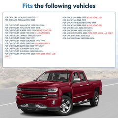 2P 1.25" 6x5.5 Hubcentric Wheel Spacers For Chevy Silverado 1500 Tahoe 1999-2025 6B93BC-57 [3]