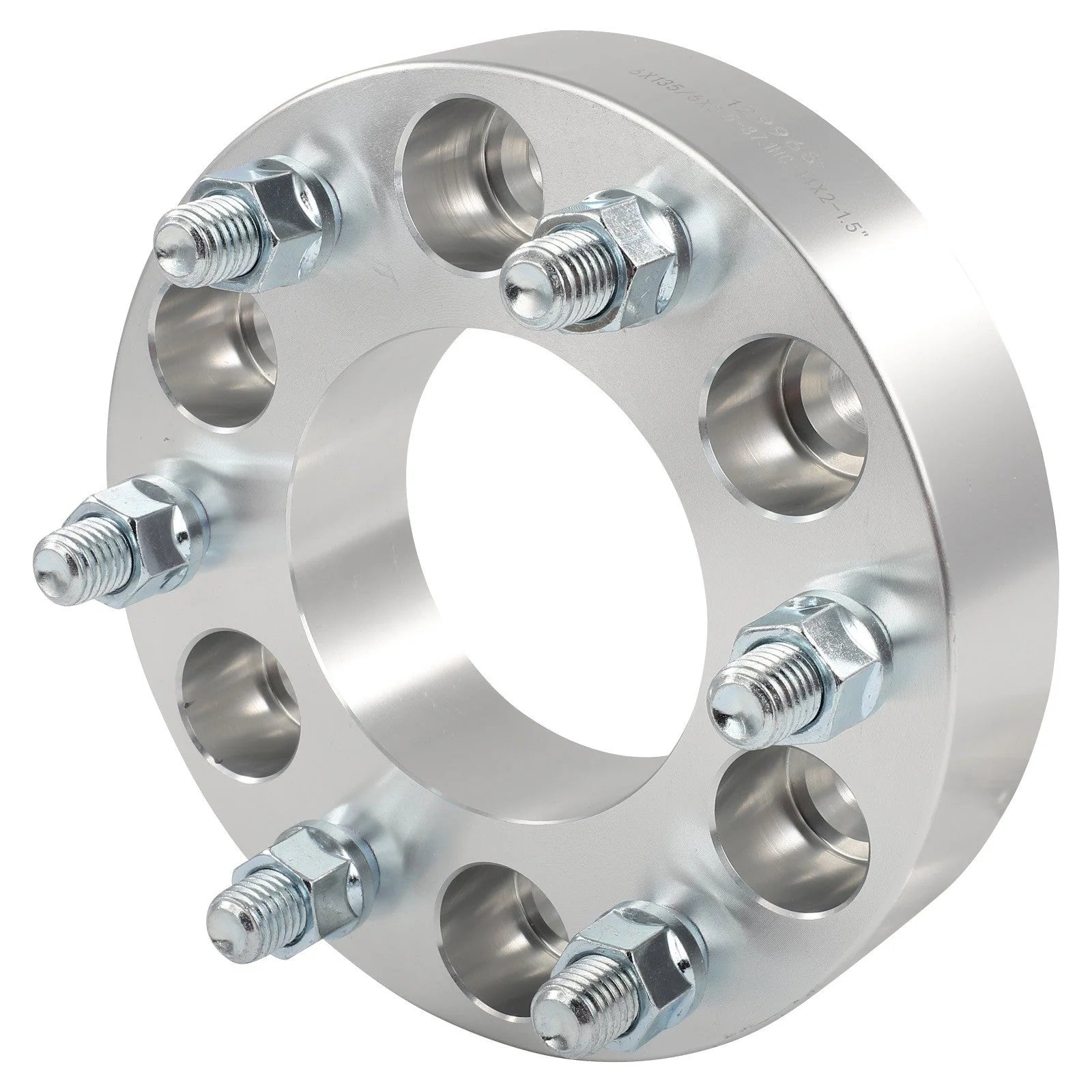 2P 1.5" 6x135 to 6x5.5 Wheel Adapters 14x2 For Ford F-150 6x135 to 6x139.7 Wheel KOEEP [11]