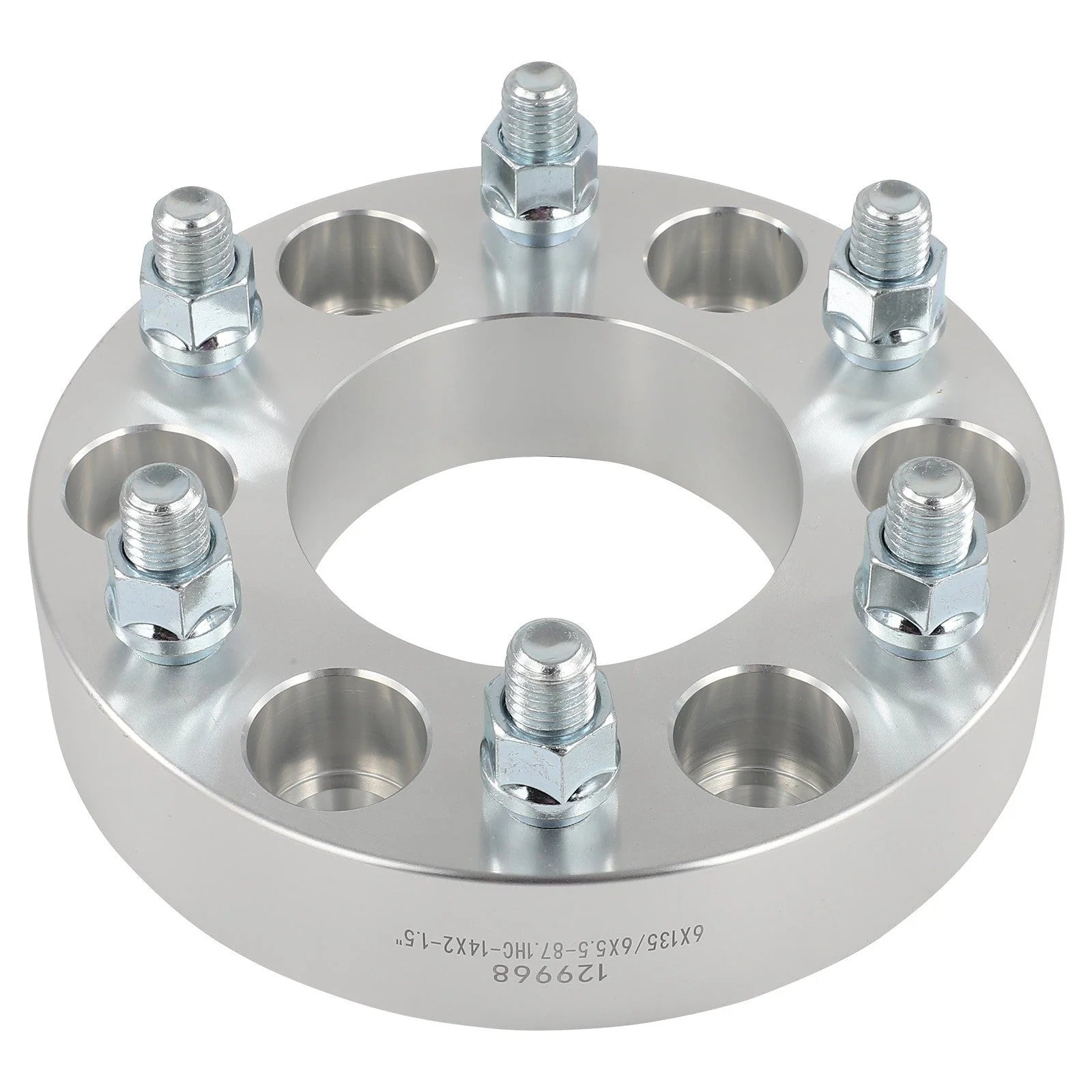2P 1.5" 6x135 to 6x5.5 Wheel Adapters 14x2 For Ford F-150 6x135 to 6x139.7 Wheel KOEEP [7]