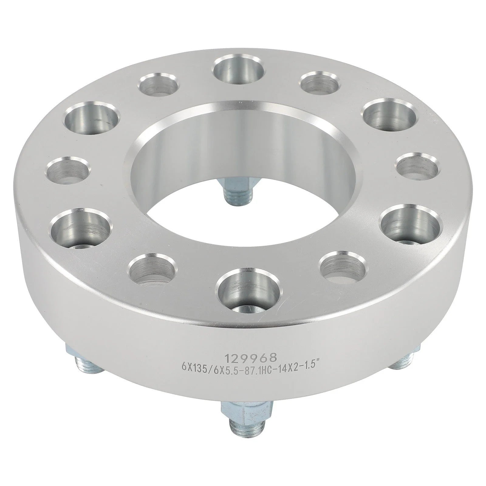 2P 1.5" 6x135 to 6x5.5 Wheel Adapters 14x2 For Ford F-150 6x135 to 6x139.7 Wheel KOEEP [8]