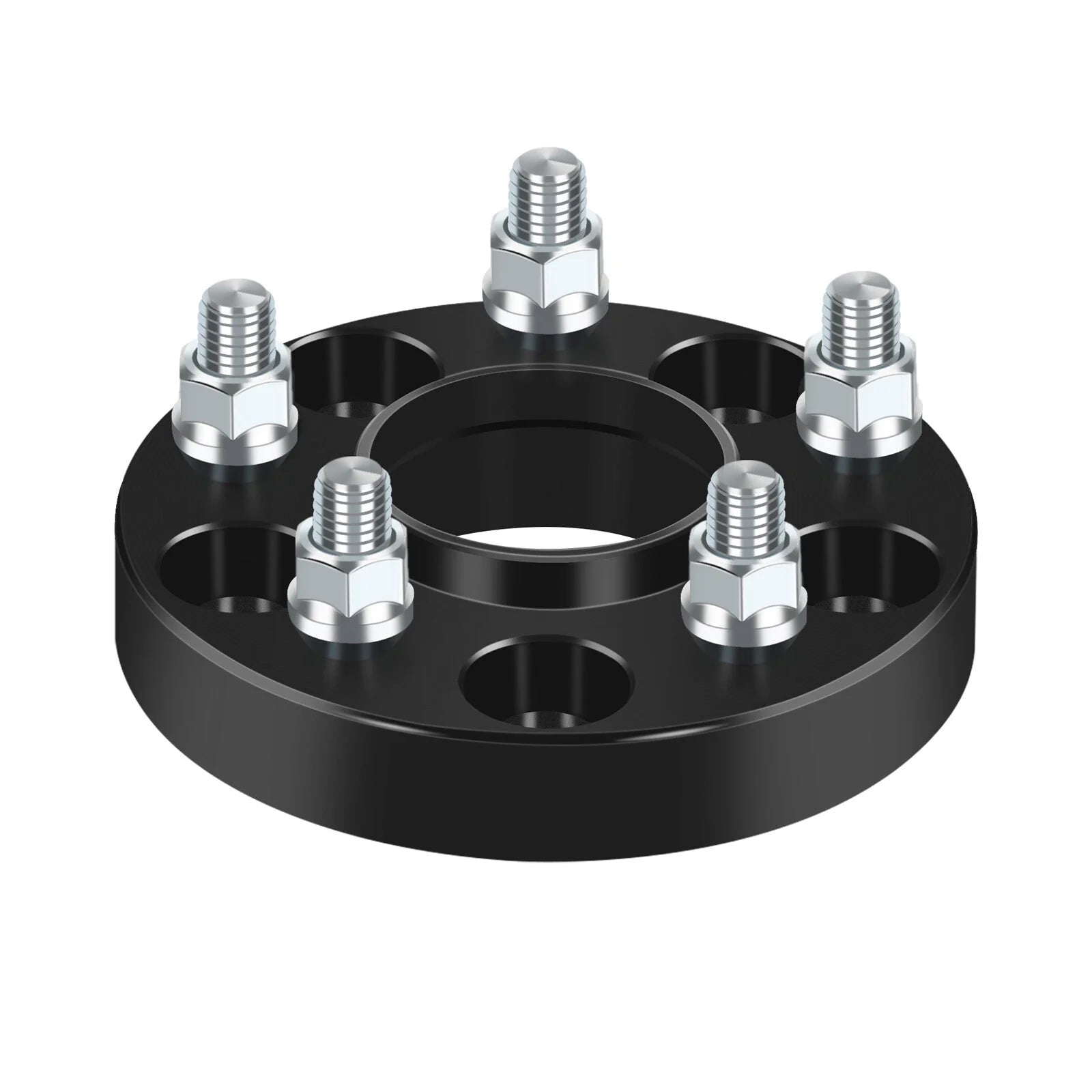 2P 1" 5x4.5 Hub Centric Wheel Spacers 12x1.5 For Ford Escape Fusion Jeep Patriot KOEEP [8]