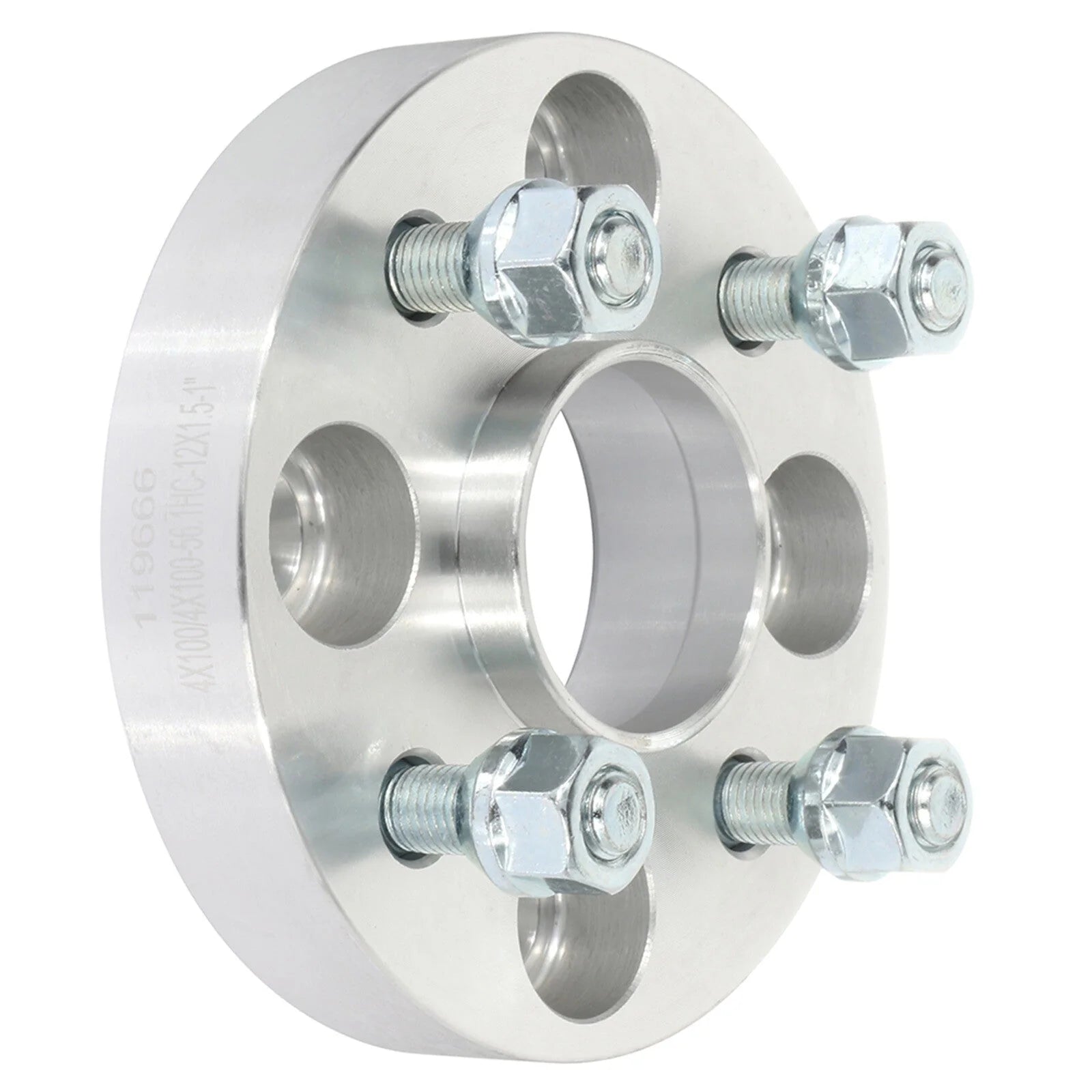 2P 1 inch Hubcentric Wheel Spacers 4x100 12x1.5 For Honda Civic Mini Cooper 4Lug 6B93BC-57 [10]