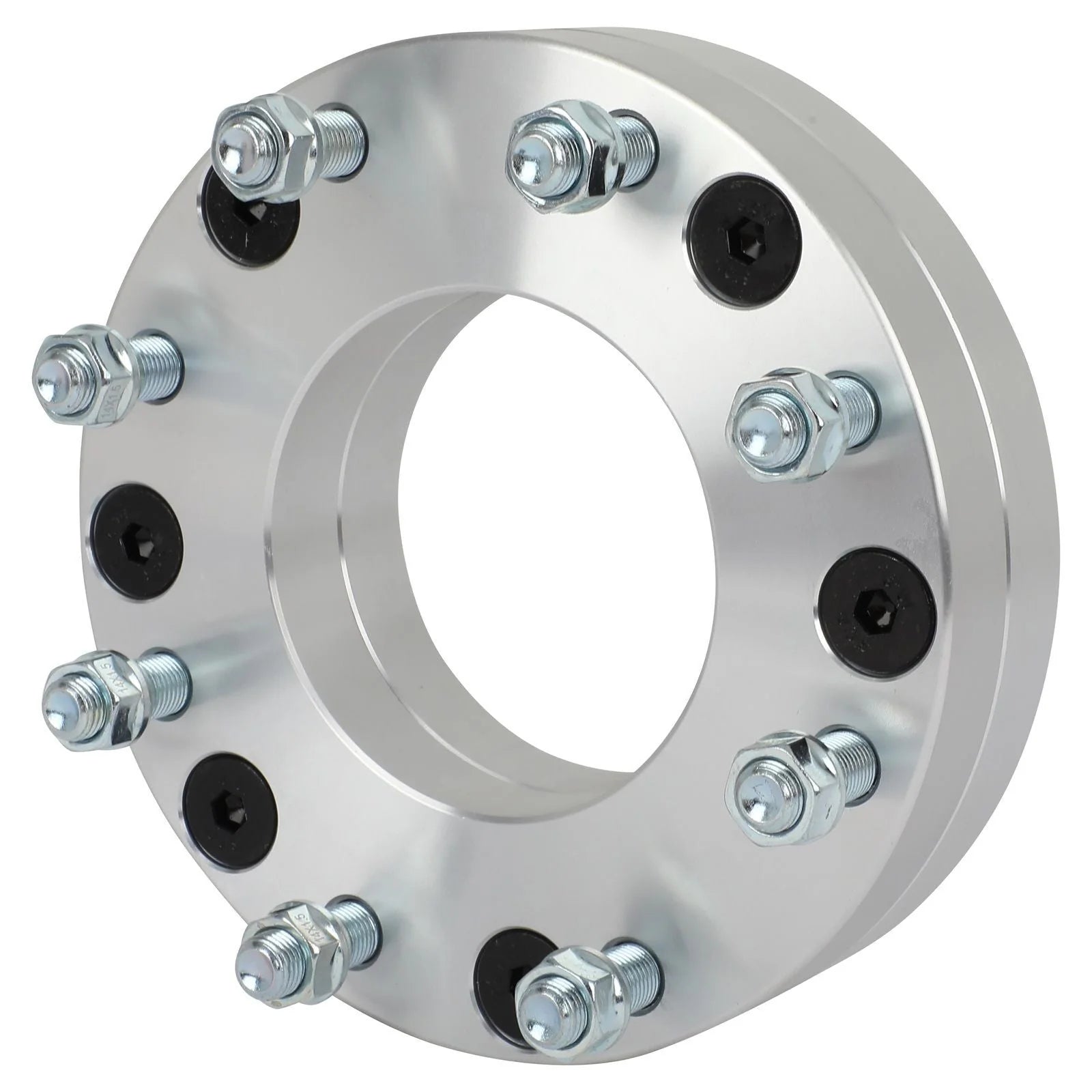 2P 2" 6x5.5 to 8x170 Wheel Adapters 14x1.5 For Chevy 6 Lug Convert to Ford 8 Lug KOEEP [7]