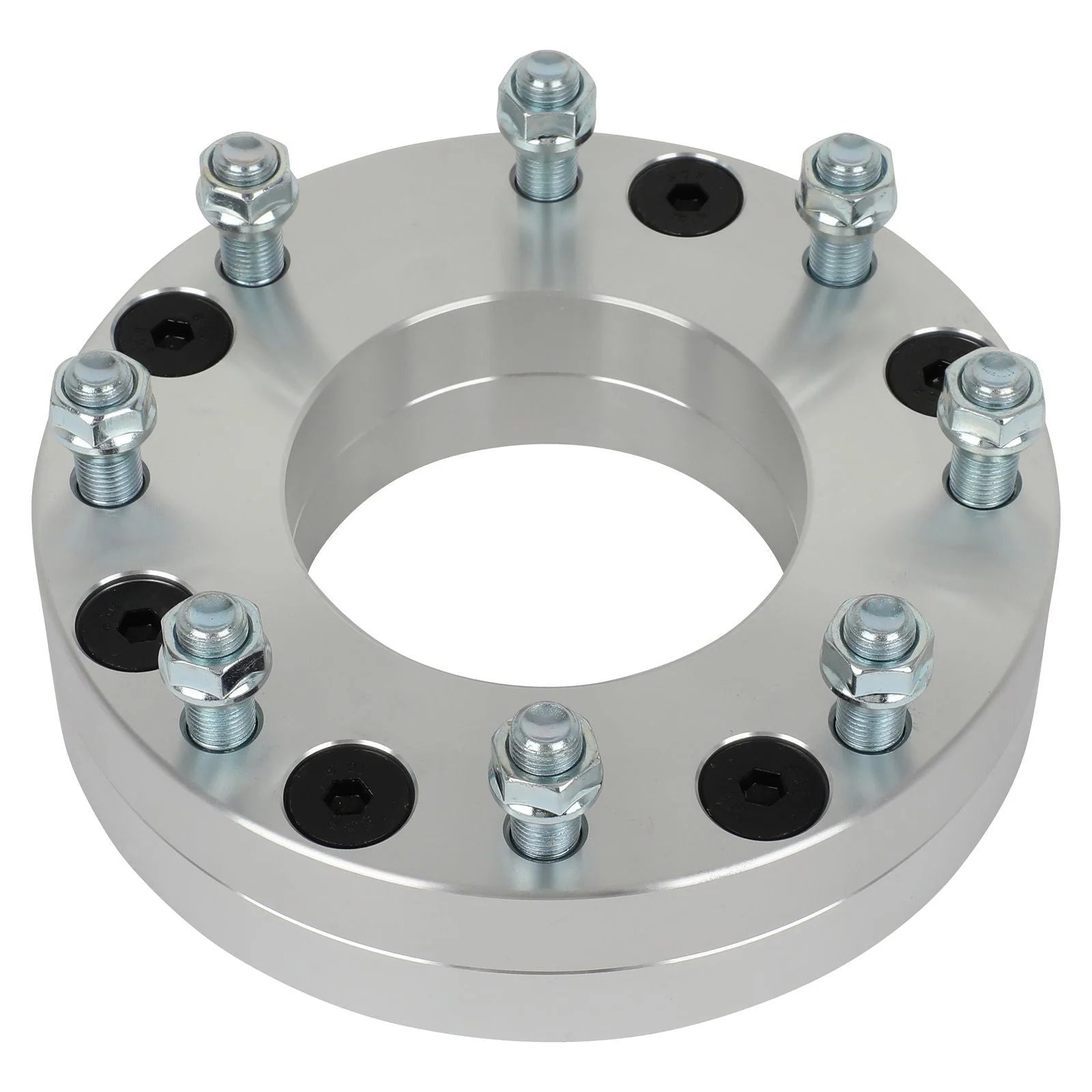 2P 2" 6x5.5 to 8x170 Wheel Adapters 14x1.5 For Chevy 6 Lug Convert to Ford 8 Lug KOEEP [9]
