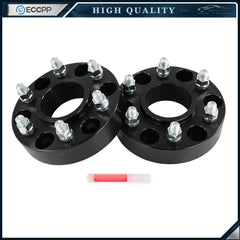 2Pc 1.5" 6x5.5 to 6x135 Hubcentric Wheel Adapters 14x1.5 For Chevy to F150 6 Lug 6B93BC-57 [1]