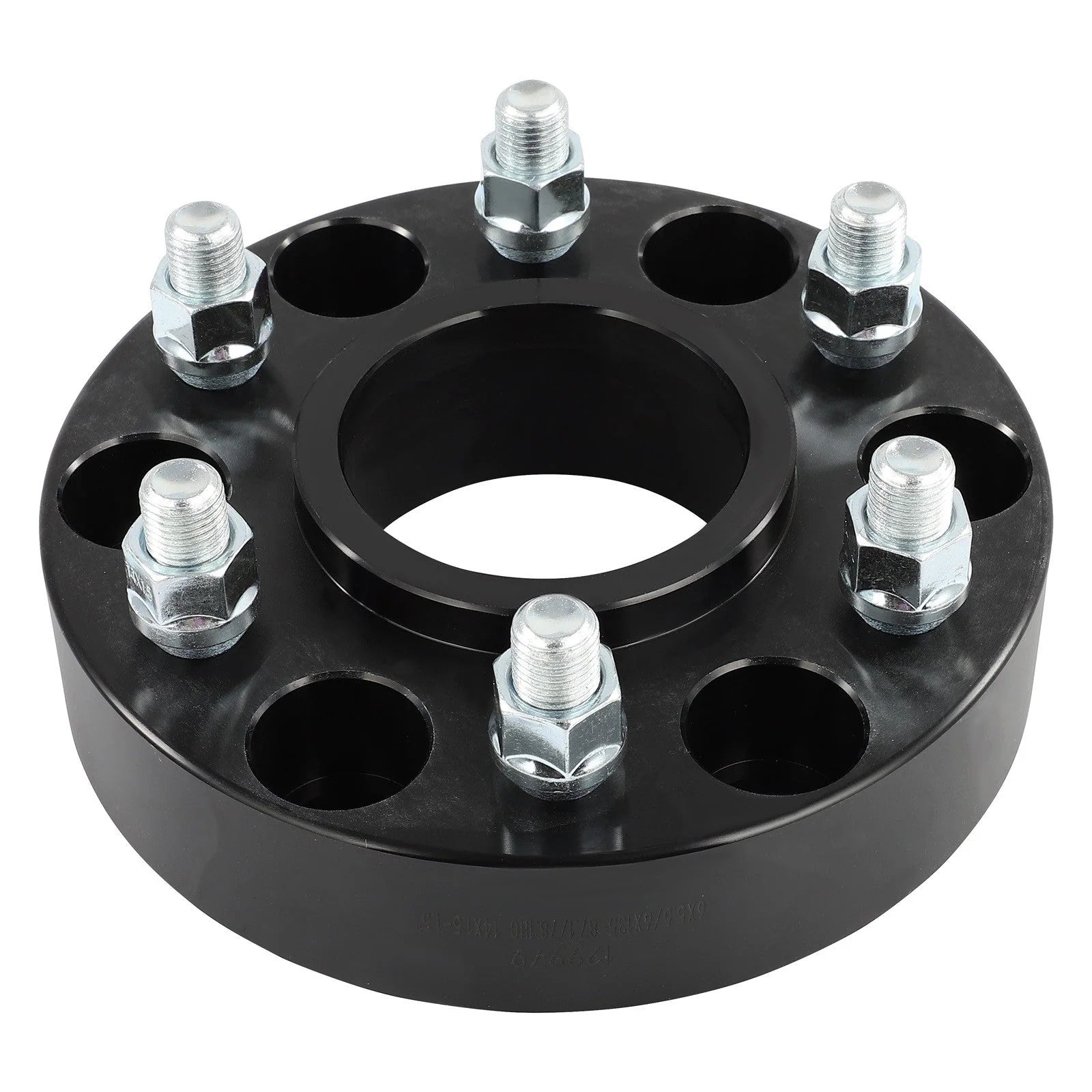 2Pc 1.5" 6x5.5 to 6x135 Hubcentric Wheel Adapters 14x1.5 For Chevy to F150 6 Lug 6B93BC-57 [7]