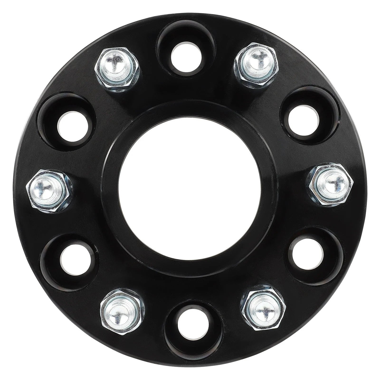 2Pc 1.5" 6x5.5 to 6x135 Hubcentric Wheel Adapters 14x1.5 For Chevy to F150 6 Lug 6B93BC-57 [9]