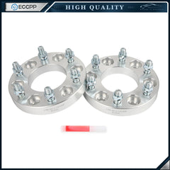 2Pc 1" 6x135 to 6x5.5 Conversion Wheel Adapters For Ford F150 to Chevy GMC 6 Lug 6B93BC-57 [1]