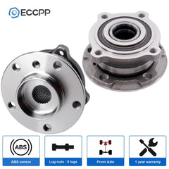 2Pc Wheel Hub Bearings Front AWD For 2008 2009 2010-2018 BMW X5 X6 xDrive Models 6B93BC-57 [1]