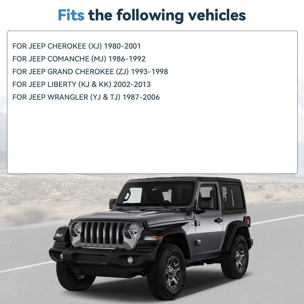 2Pcs 1.5" 5x4.5 5x114.3 Hubcentric Wheel Spacers 1/2"x20 For Jeep Wrangler YJ TJ 6B93BC-57 [3]