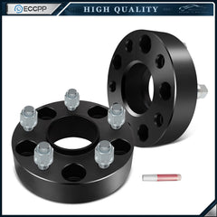 2Pcs 1.5" 5x5 Hub Centric Wheel Spacers 1/2"x20 For Jeep Wrangler Grand Cherokee 6B93BC-57 [1]