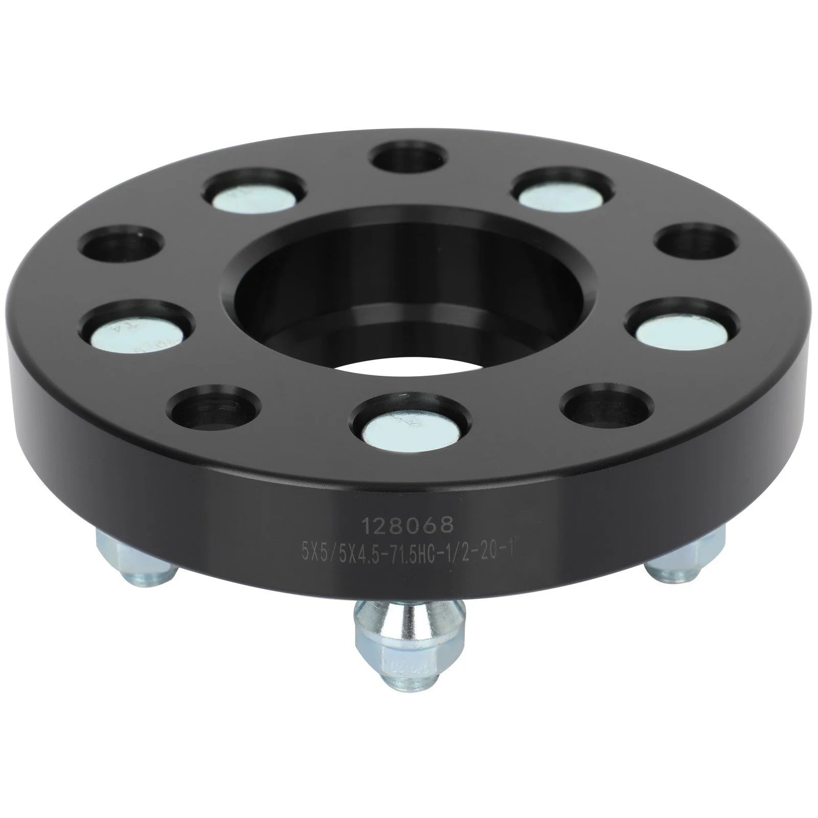 2Pcs 1" 5x5 to 5x4.5 Conversion Wheel Adapters 1/2"x20 For Jeep 5x127 to 5x114.3 6B93BC-57 [10]