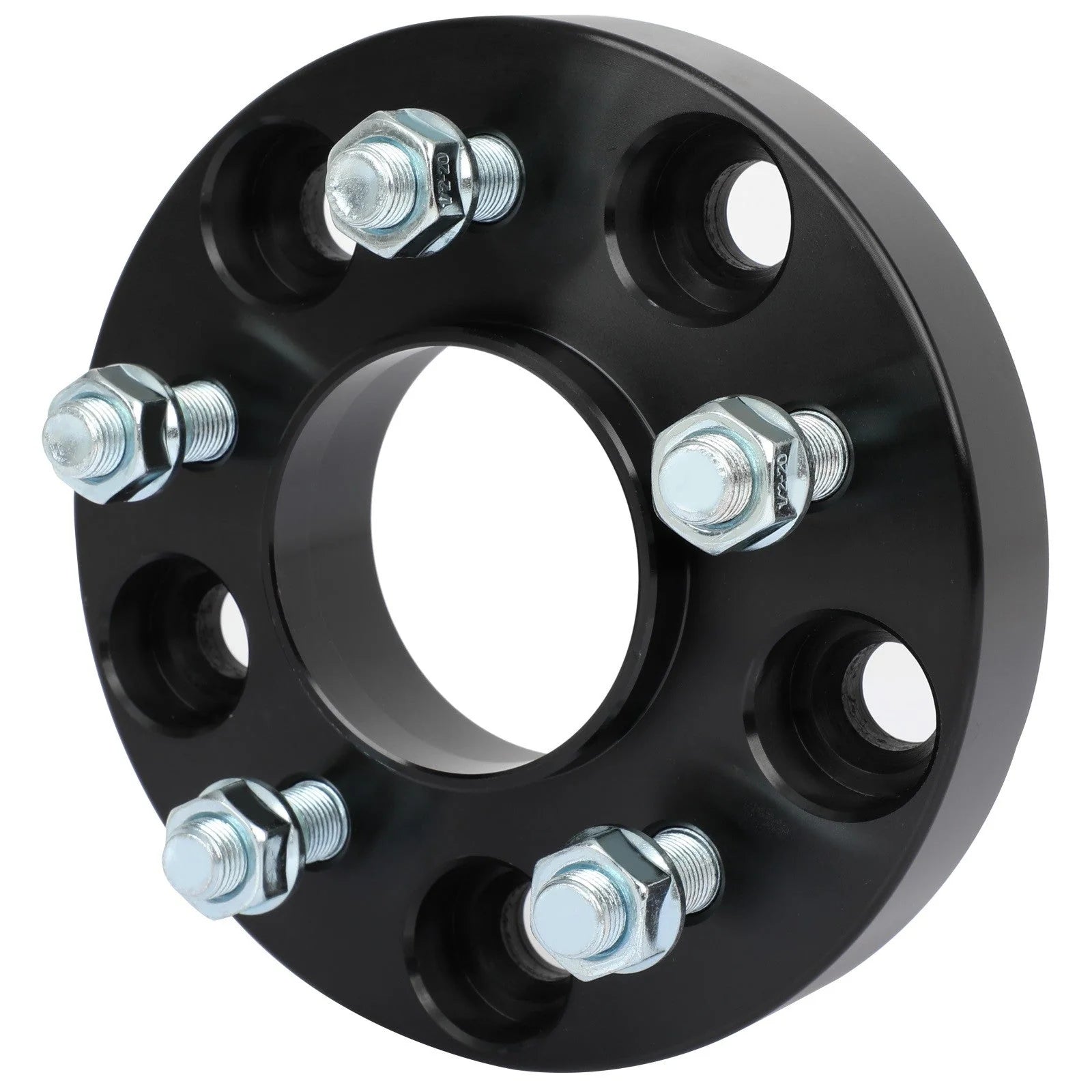 2Pcs 1" 5x5 to 5x4.5 Conversion Wheel Adapters 1/2"x20 For Jeep 5x127 to 5x114.3 6B93BC-57 [8]