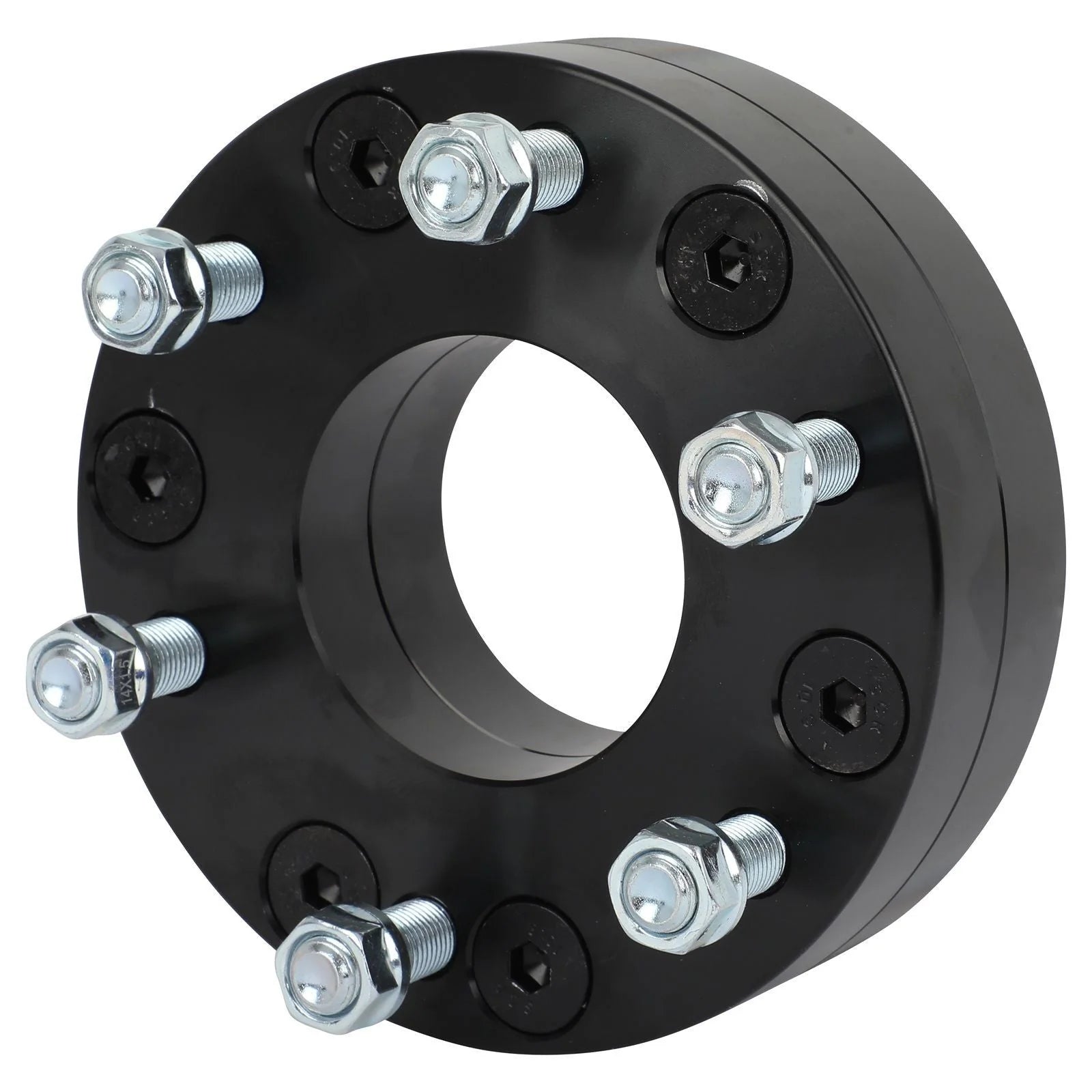 2Pcs 2" 5x5 to 6x5.5 Conversion Wheel Adapters For Jeep 5 Lug to Chevy GMC 6 Lug KOEEP [7]