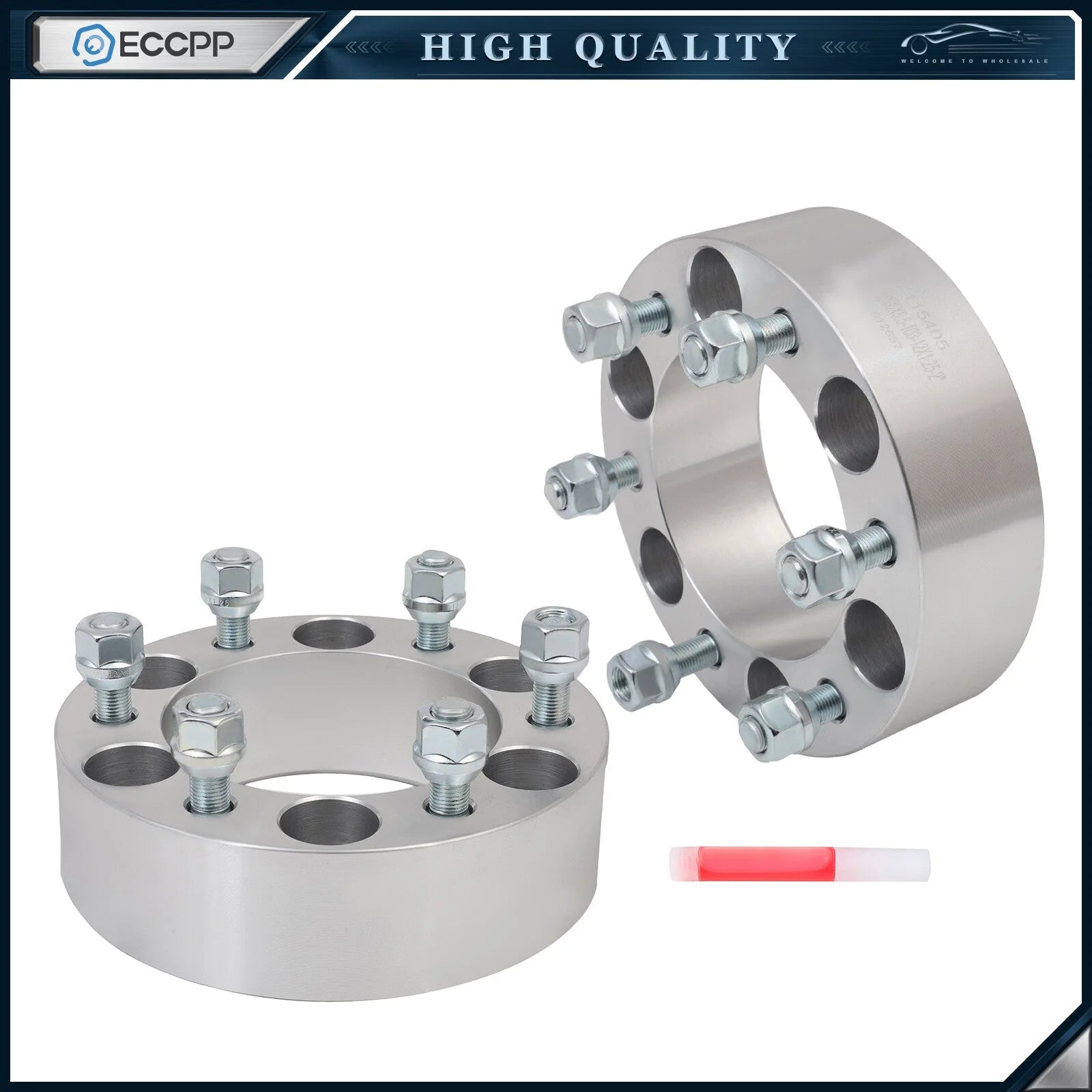 2Pcs 2" 6x5.5 Wheel Spacers 12x1.25 For Nissan Pickup Frontier Xterra Pathfinder 6B93BC-57 [1]