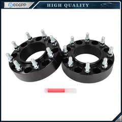 2Pcs 2" 8x180 Hub Centric Wheel Spacers For Chevy Silverado 2500 HD Front Only 6B93BC-57 [1]