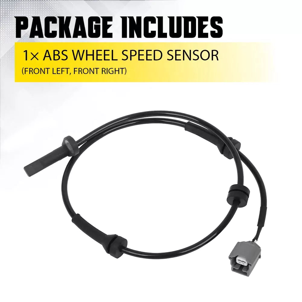 2Pcs ABS Wheel Speed Sensor for Nissan Rogue 2014-2020 Front Driver Passenger EA 6B93BC-57 [10]