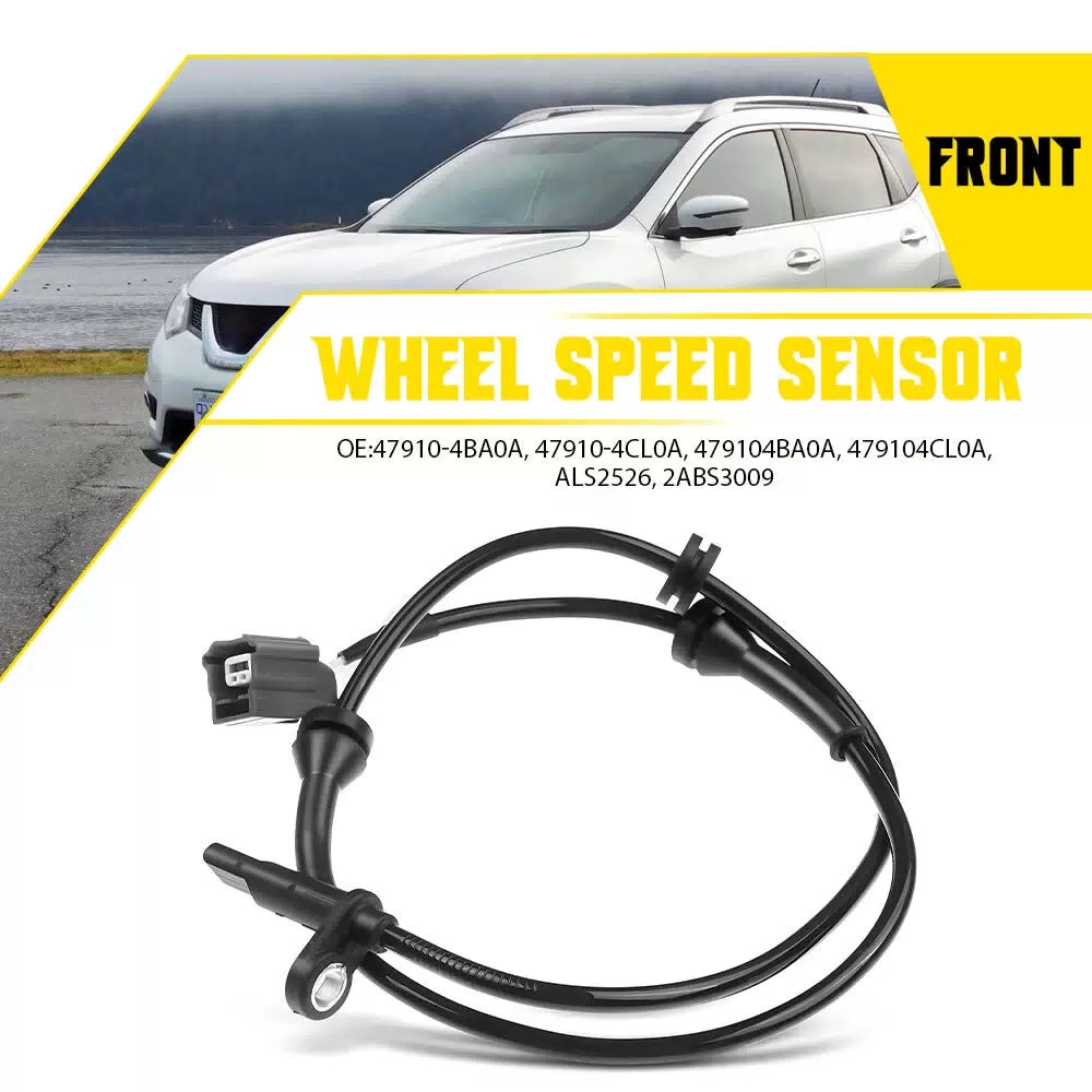 2Pcs ABS Wheel Speed Sensor for Nissan Rogue 2014-2020 Front Driver Passenger EA 6B93BC-57 [3]