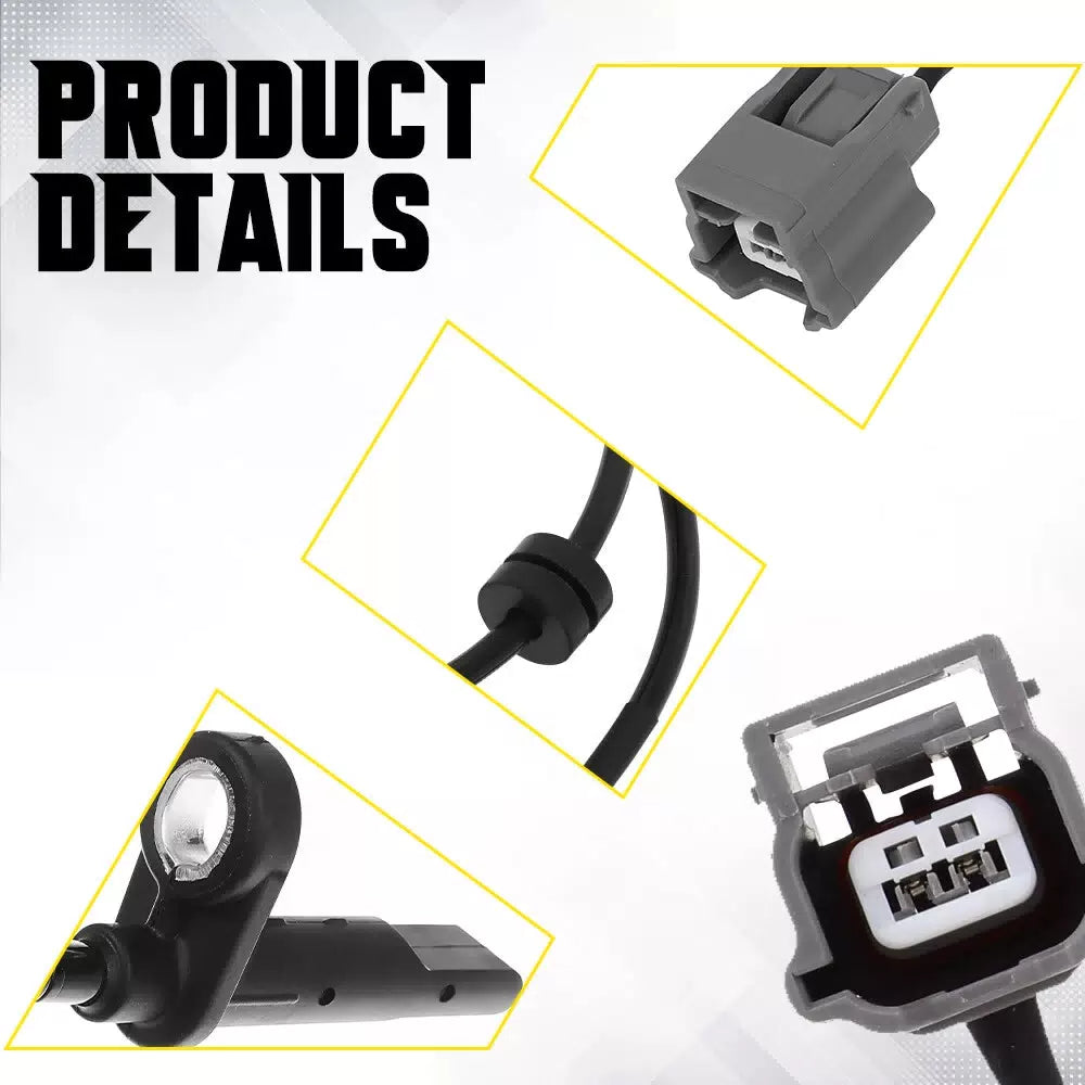 2Pcs ABS Wheel Speed Sensor for Nissan Rogue 2014-2020 Front Driver Passenger EA 6B93BC-57 [5]