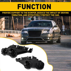 2Pcs Bumper Front Brackets Support Left & Right 2011-2020 Fit for Chrysler 300C 6B93BC-57 [2]