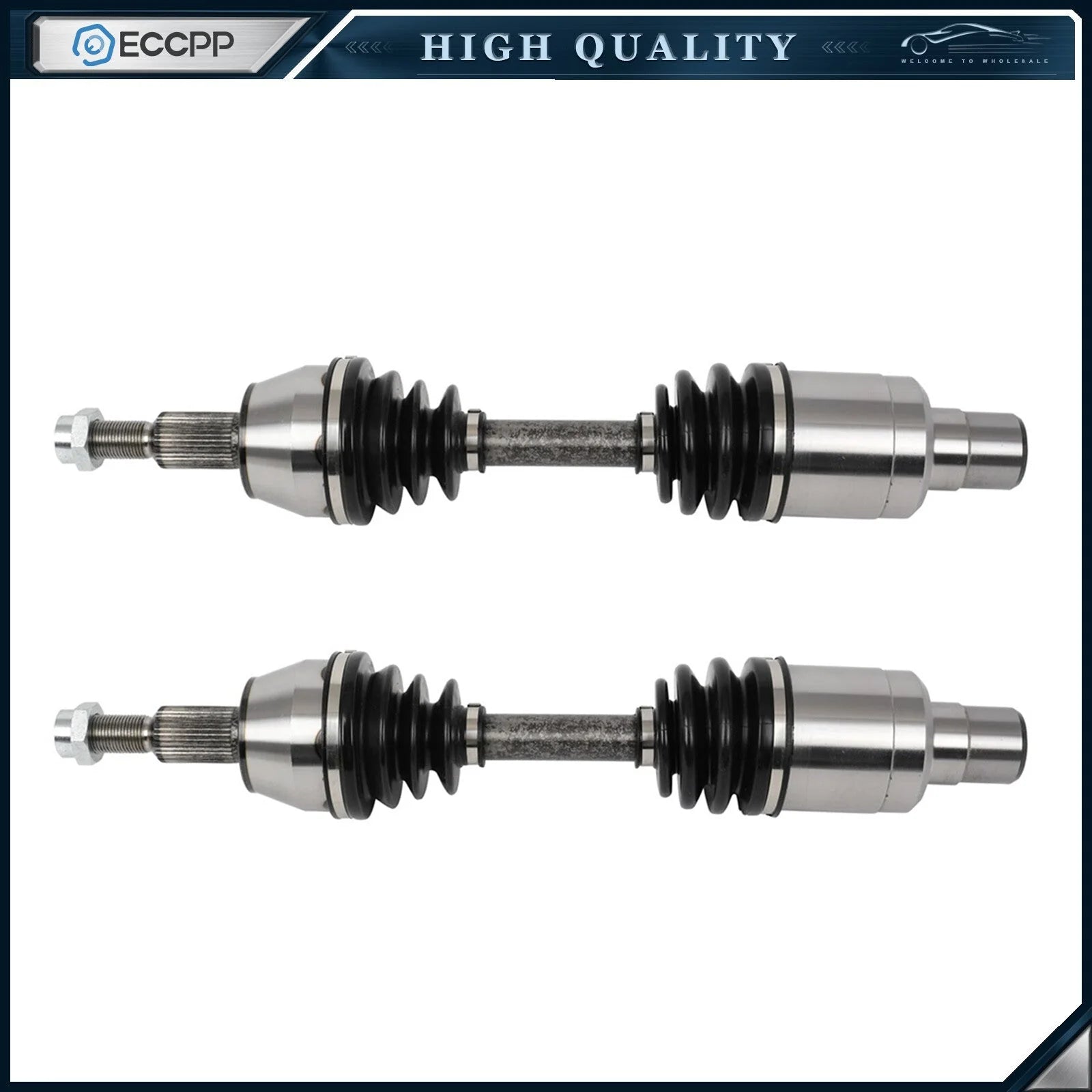 2Pcs CV Axles Front 4WD for Chrysler Aspen 2007-2009 Dodge Durango 2004-2009 KOEEP [1]